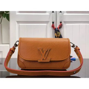 LV M59459 Louis Vuitton Buci Crossbody Bag M59460 Gold Miel Brown