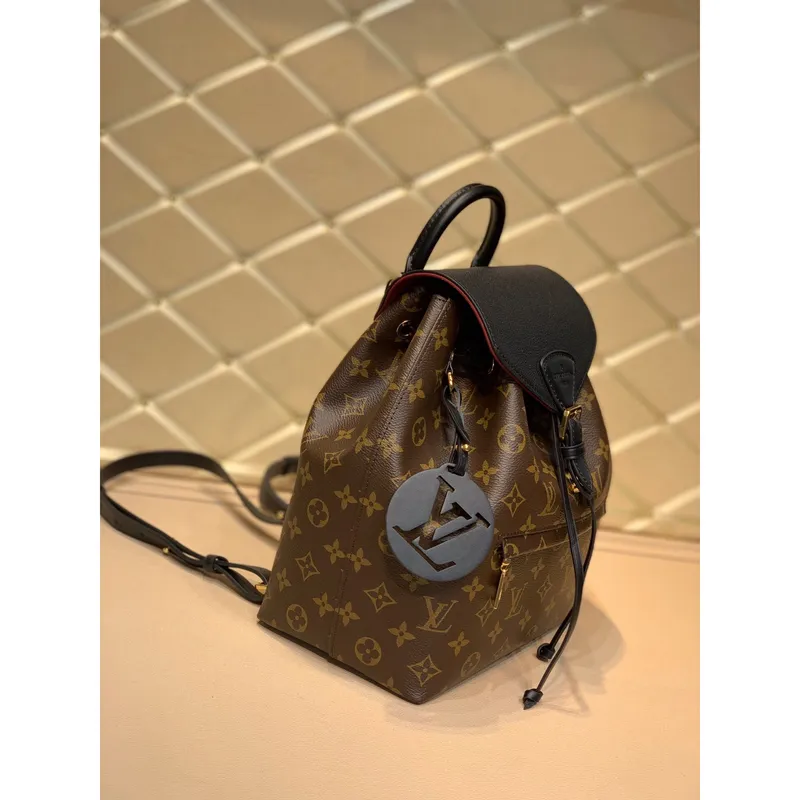 Louis Vuitton M45515 LV Montsouris PM Monogram Black
