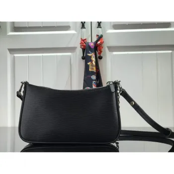 Louis Vuitton M80471 LV M80483 Easy Pouch On Strap Black