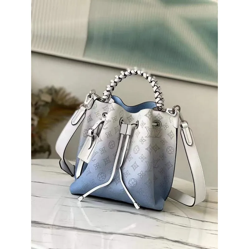 LV M57853 Louis Vuitton M58788 Muria Mahina M58483 Leather Blue