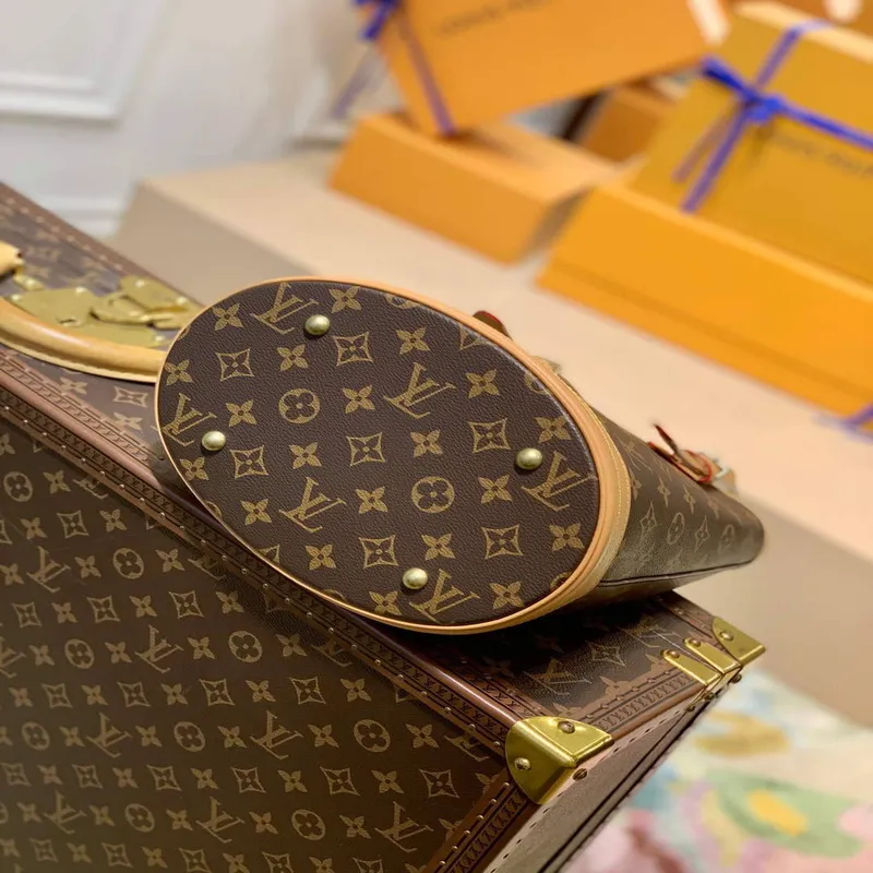 LV M41994 Louis Vuitton Vintage Monogram Canvas Bucket Bag
