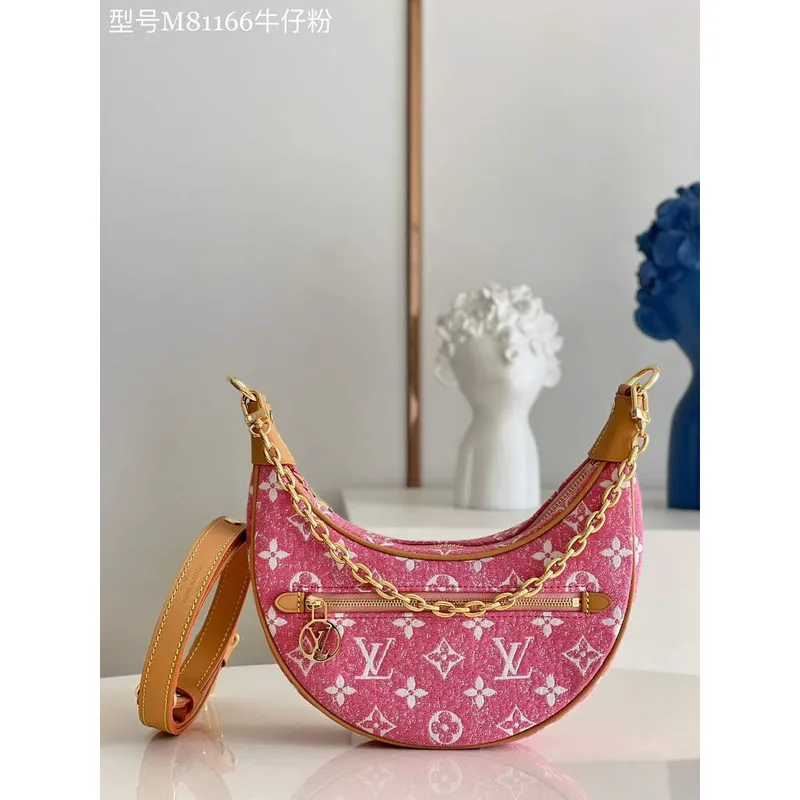 LV M81166 Louis Vuitton Loop Bag Pink