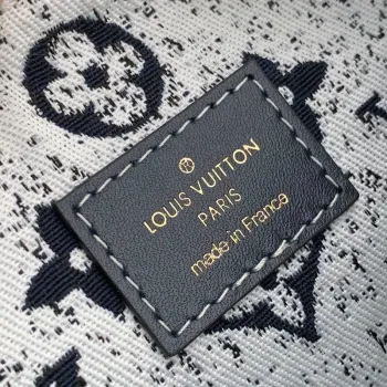 LV M81168 Louis Vuitton Nano Speedy Denim Leather Bag