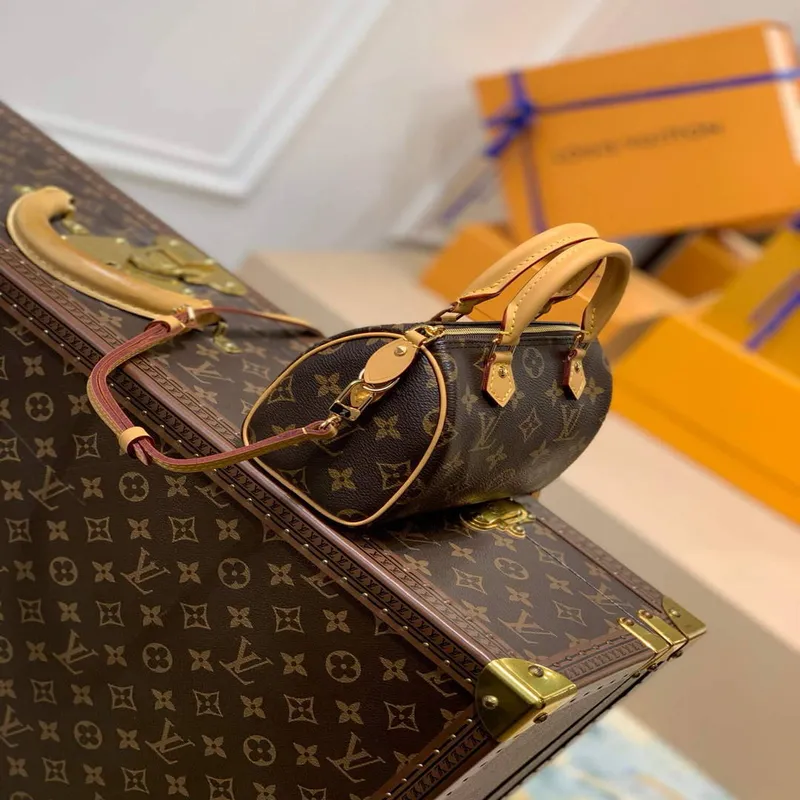 LV M61252 Louis Vuitton Nano Speedy Bag
