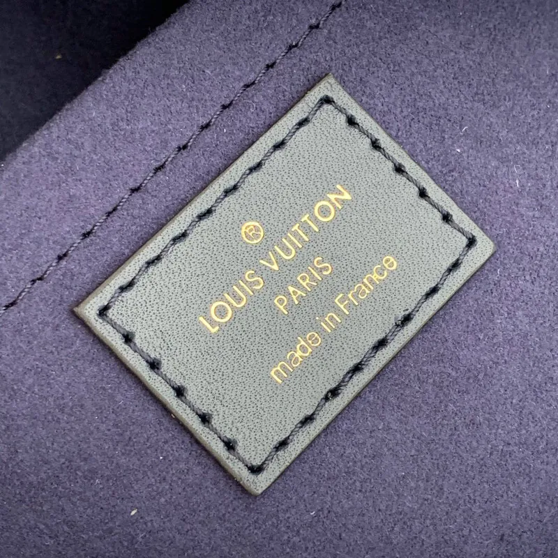 LV M59716 Louis Vuitton Mini Dauphine Denim Leather Bag