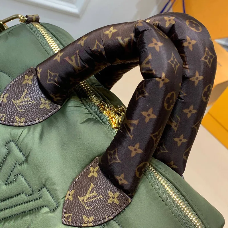 LV M59009 Louis Vuitton Speedy Bandouliere 25 Bag M59008 Khaki Green