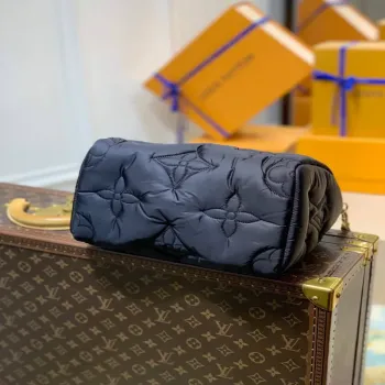 LV M59008 Louis Vuitton Speedy Bandouliere 25 Bag M59009 Black