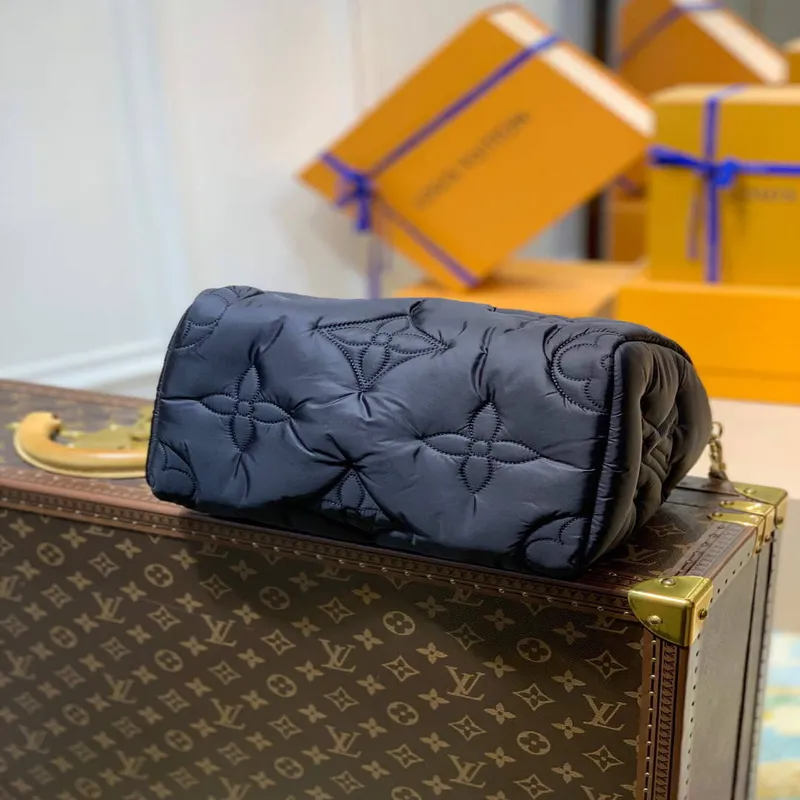 LV M59008 Louis Vuitton Speedy Bandouliere 25 Bag M59009 Black