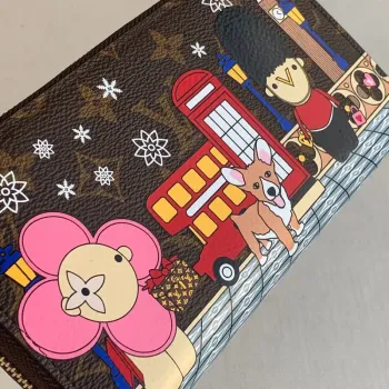 LV M80861 Louis Vuitton Zippy Wallet Monogram