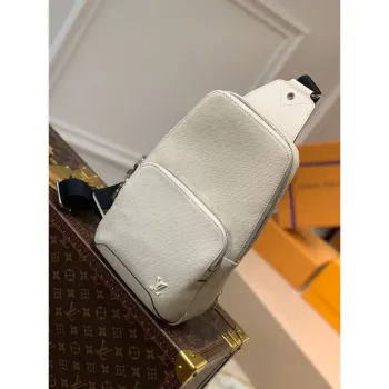 LV M30803 Louis Vuitton Avenue Sling Bag M30801 Beige