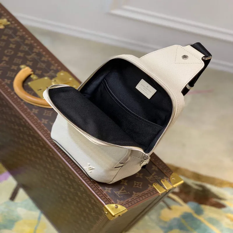 LV M30803 Louis Vuitton Avenue Sling Bag M30801 Beige