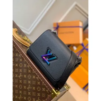 LV M58597 Louis Vuitton Twist Medium Bag Black