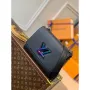 LV M58597 Louis Vuitton Twist Medium Bag Black