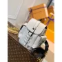LV M58493 Louis Vuitton Christopher XS Bag White M58495