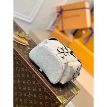 LV M58493 Louis Vuitton Christopher XS Bag White M58495