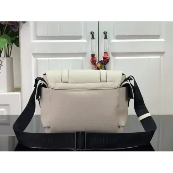 LV M58475 Louis Vuitton Christopher Messenger Bag White M58476