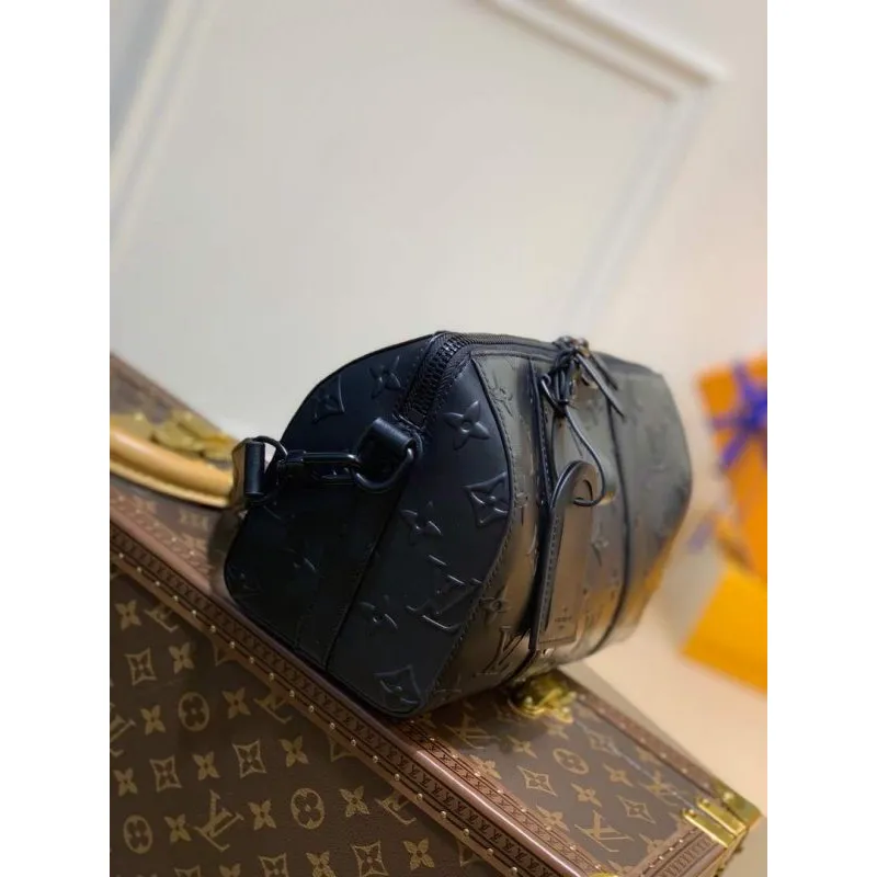 LV M57955 Louis Vuitton City Keepall Bag Black
