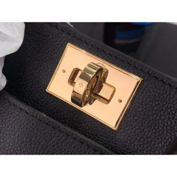 LV M57728 Louis Vuitton On My Side Tote Bag Black