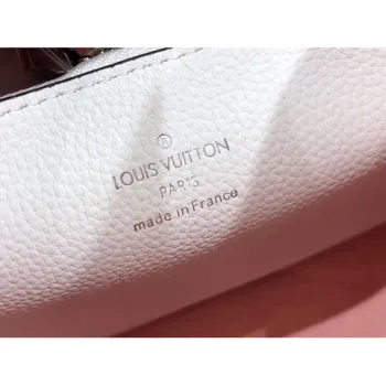 LV M58483 Louis Vuitton Muria Mahina Bucket Bag Snow White