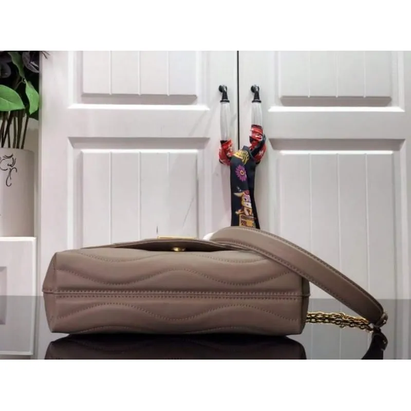 LV M58550 Louis Vuitton New Wave Chain Bag Dark Taupe M58552 M58549 M58553 M58664