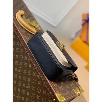 LV M58557 Louis Vuitton Lockme Tender Bag M58555 M58554 Black