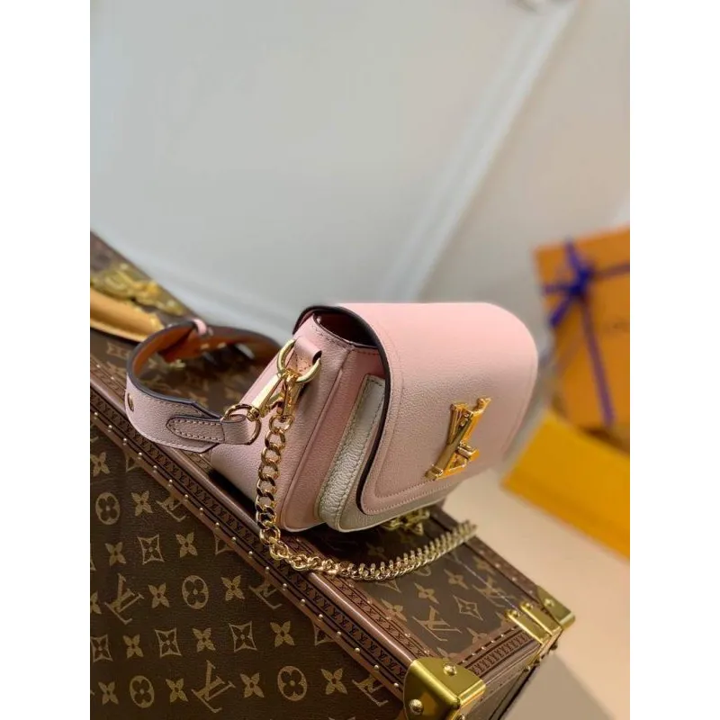 LV M58555 Louis Vuitton Lockme Tender Bag M58557 M58554 Pink