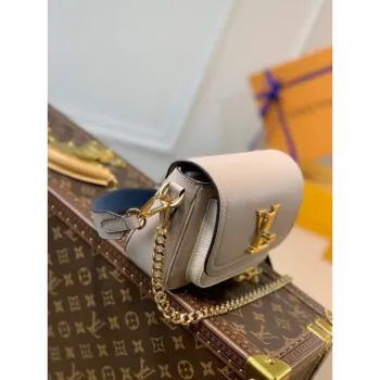 LV M58554 Louis Vuitton Lockme Tender Bag M58557 M58555 Greige