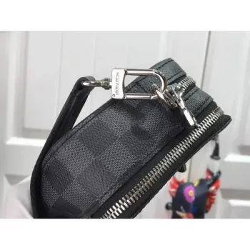 LV N60418 Louis Vuitton Alpha Wearable Wallet N60414 Damier Graphite