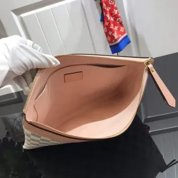 LV N60260 Louis Vuitton Daily Pouch Damier Azur Canvas N60261 Bag