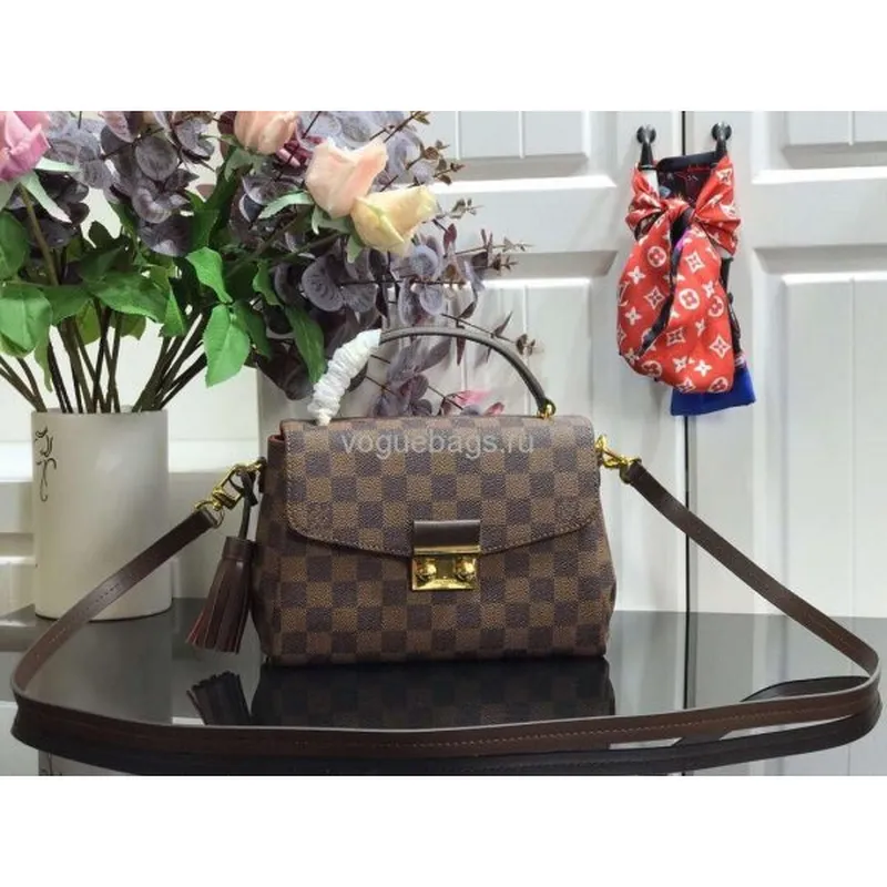 LV N53000 Louis Vuitton Croisette Damier Ebene M41581 Bag