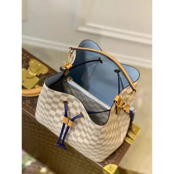 LV N50042 Louis Vuitton NéONOé MM Bucket Bag Blue