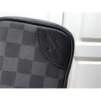 LV N50018 Louis Vuitton Scott Messenger Shoulder Bag Black