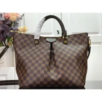 LV N41545 Designer Louis Vuitton N41546  Siena PM Bag in Damier Ebene