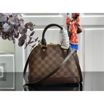LV N41221 Louis Vuitton Alma BB Damier Ebene M53152 Bag