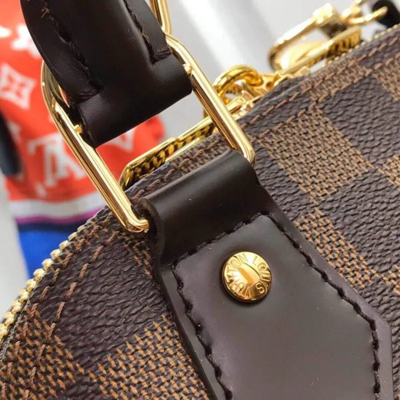 LV N41221 Louis Vuitton Alma BB Damier Ebene M53152 Bag