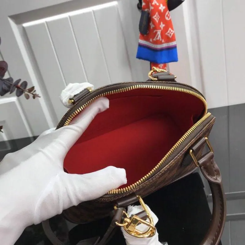 LV N41221 Louis Vuitton Alma BB Damier Ebene M53152 Bag