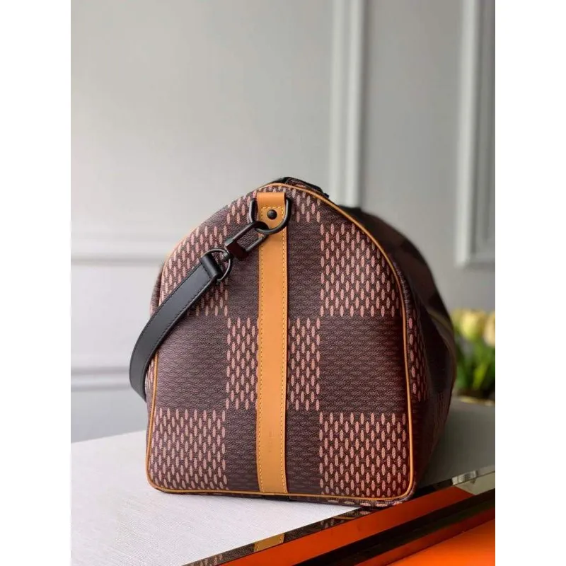 LV N40360 Louis Vuitton M41416 Keepall Bandouliere 50 Brown