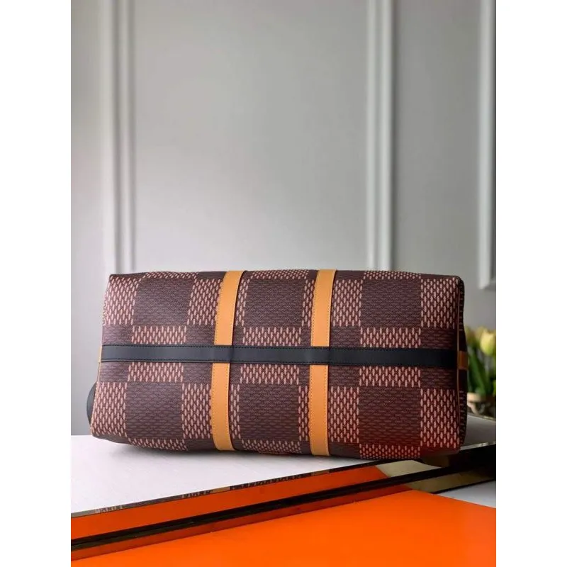 LV N40360 Louis Vuitton M41416 Keepall Bandouliere 50 Brown