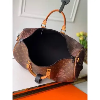 LV N40360 Louis Vuitton M41416 Keepall Bandouliere 50 Brown