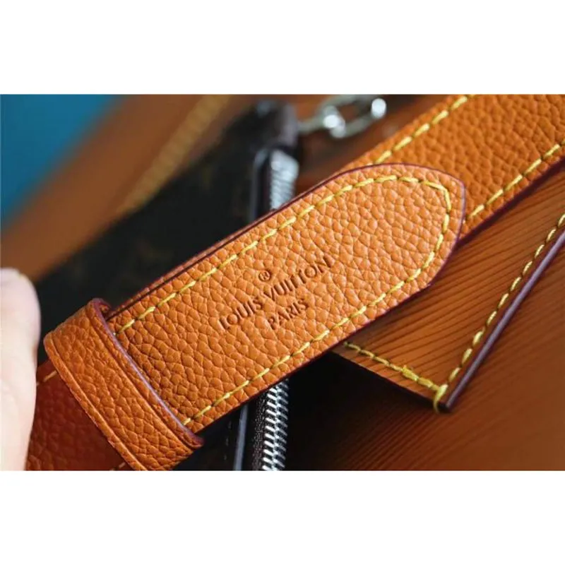 LV M80794 Louis Vuitton Marelle Epi Handbag M80689 M80688 Honey Gold