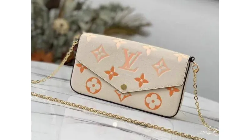Louis Vuitton Félicie Pochette M80498 in Cream — Compact Luxury and Versatile Design