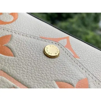 LV M80498 Louis Vuitton Félicie Pochette Bag Cream