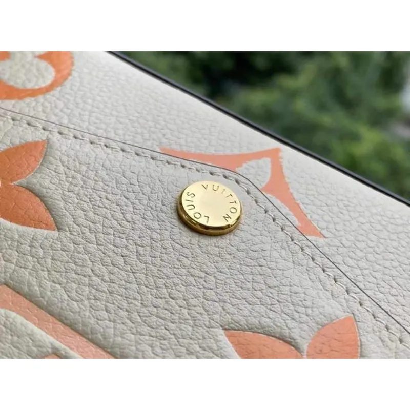 LV M80498 Louis Vuitton Félicie Pochette Bag Cream