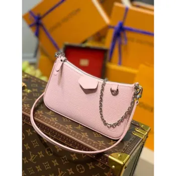 LV M80483 Louis Vuitton Easy Pouch On Strap M80480 Bag Pink
