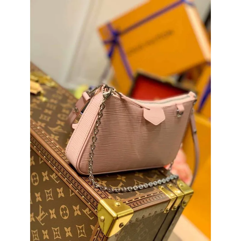 LV M80483 Louis Vuitton Easy Pouch On Strap M80480 Bag Pink