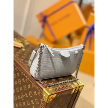 LV M80480 Louis Vuitton Easy Pouch On Strap M80483 Bag Light Blue