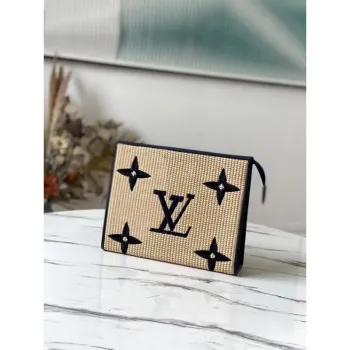 LV M80352 Louis Vuitton M80351  Toiletry Pouch 26 Monogram Canvas Blue