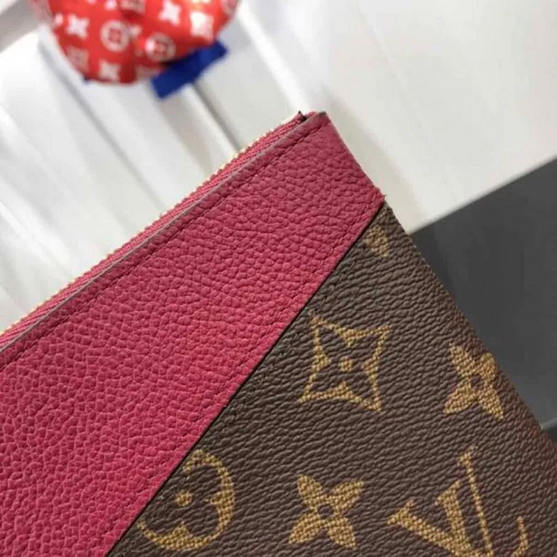 LV M64591 Louis Vuitton Daily Pouch Monogram Canvas Bag M62942 Wine Red