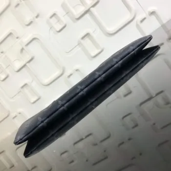 LV M62048 Louis Vuitton Daily Pouch Monogram Eclipse Canvas Bag M62942