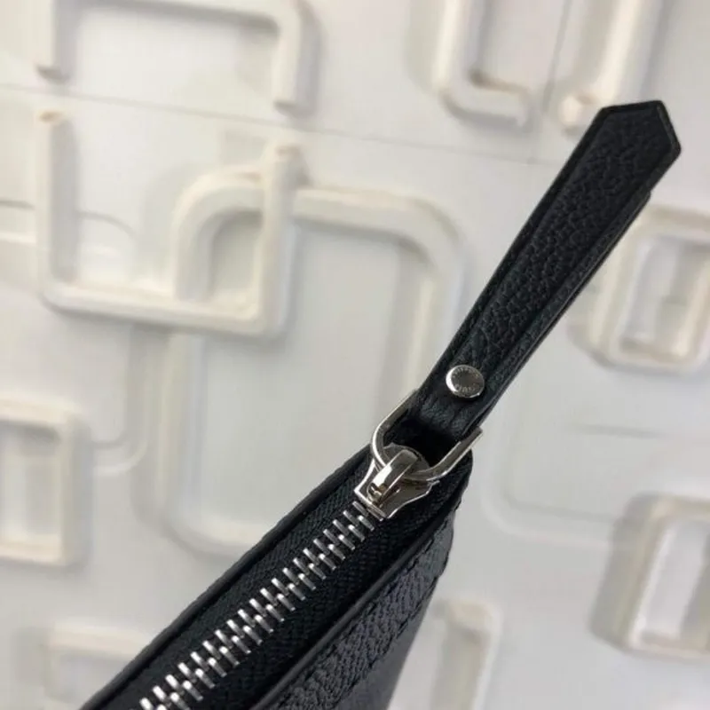 LV M62048 Louis Vuitton Daily Pouch Monogram Eclipse Canvas Bag M62942